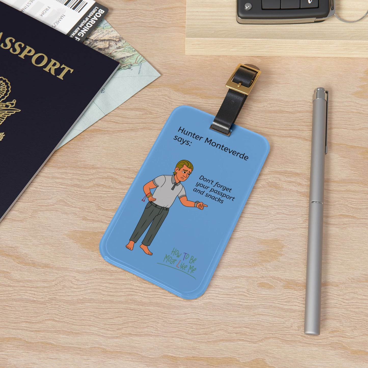 Hunter Monteverde's Luggage Tag