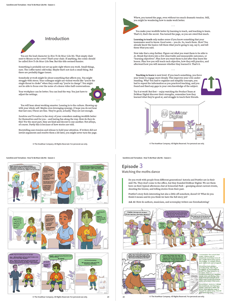 How To Be Moar Like Me Season 1: Sunshine and Tornadoes - Digital Edition